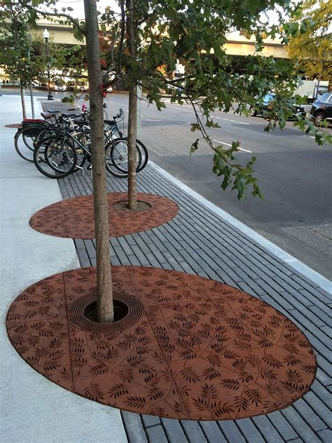 Custom Tree Grate Iron Age Designs Tree Grate Streetscape Design