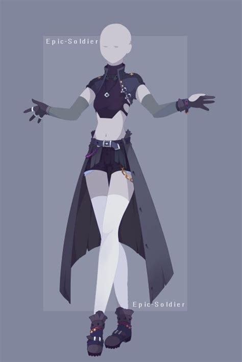 Outfit Adoptable 104 Closed By Epic Soldier On Deviantart Hero