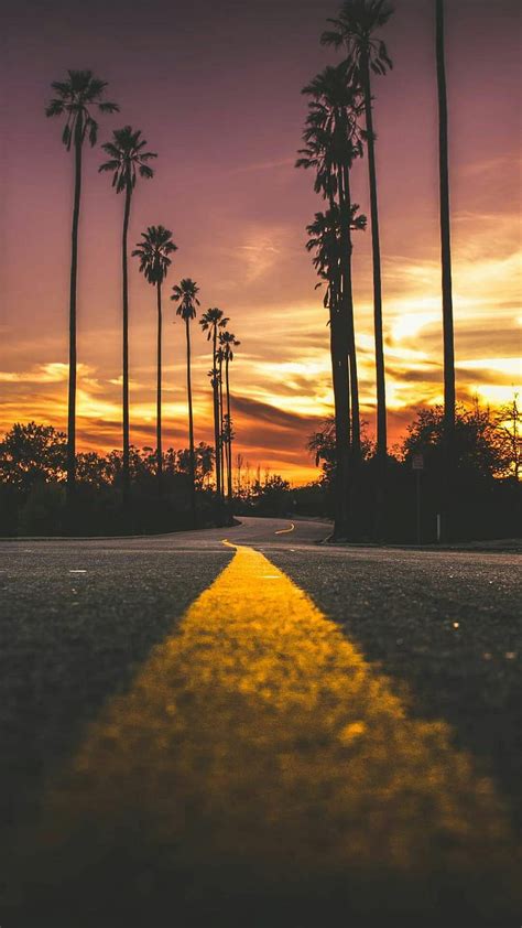 California Beautuful Landscape Sunset Hd Phone Wallpaper Peakpx