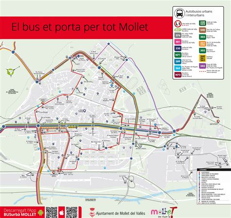 Descargar Horarios E Itinerarios Bus Urbano Ajuntament De Mollet