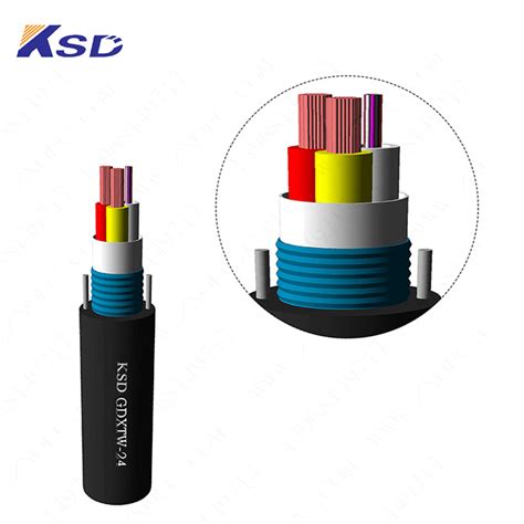Compositehybrid Fiber Optic Cable Gdxtw Shenzhen Kaishengda Cable Co