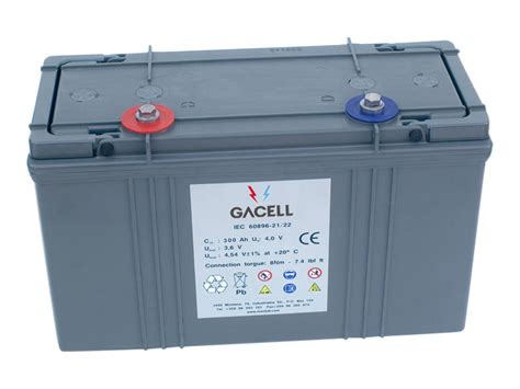 Batteri 400Ah/2V/386x168x232 Stationær - AGM - Longlife