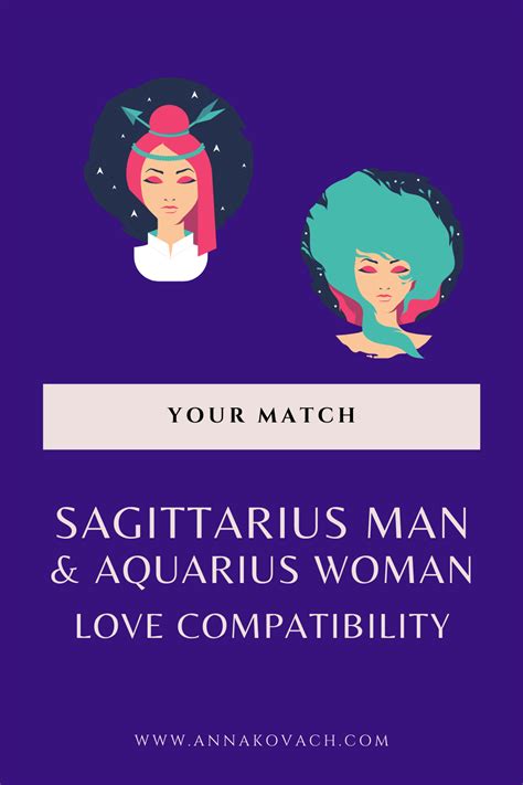 Sagittarius Man And Aquarius Woman Love Compatibility Sagittarius Man Aquarius And
