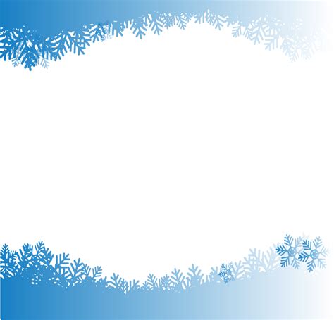 Snowflake Frame Png Png Image Collection
