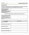 Emergency Plan - 36+ Examples, Format, Pdf | Examples