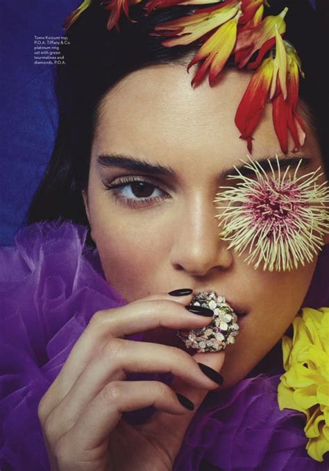 Kendall Jenner Vogue Magazine Australia June Issue Celebmafia
