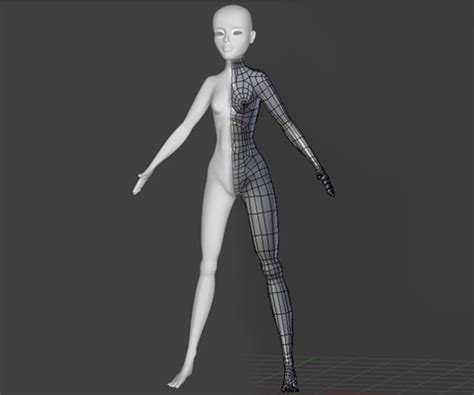 female character modeling in blender part 3