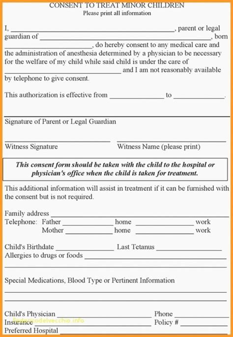 Fake Hospital Papers Template