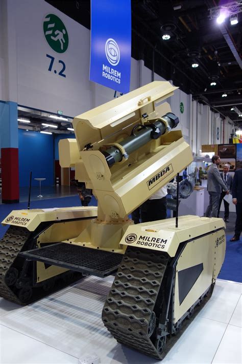 Mbda And Milrem Robotics Unveil The Worlds First Anti Tank