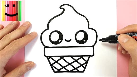 Tuto Dessin Comment Dessiner Une Glace Dans Un Pot Kawaii Çocuk