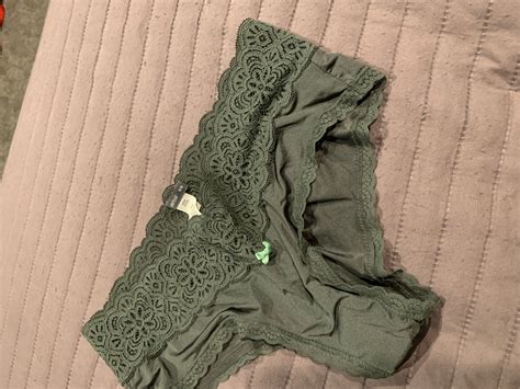 Sexy Green Panties With Natural Scent Myusedpantystore Com