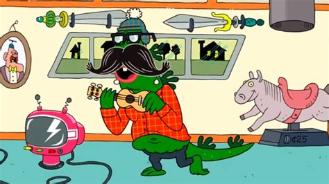 Moustache Cream And Nickname Uncle Grandpa Cartoons For Kids English