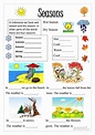 Season - English ESL Worksheets for distance learning and physical ...