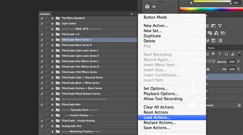 How To Install Photoshop Actions For Photo Editing Filtergrade