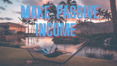 Passive Investing For Beginners Make Money Passively 5 Proven Income