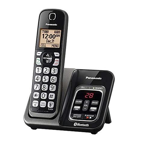 Reviews For Panasonic Kx Tg833sk Link2cell Bluetooth With Talking