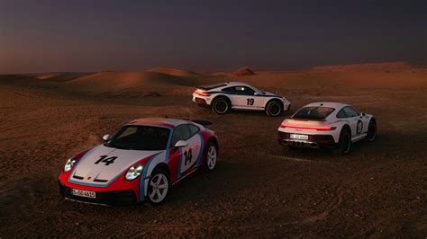 Historic Decorative Wraps For The 911 Dakar Porsche Newsroom
