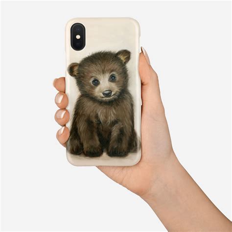Bear Phone Case Animal Phone Case Samsung Galaxy Case Pixel Etsy