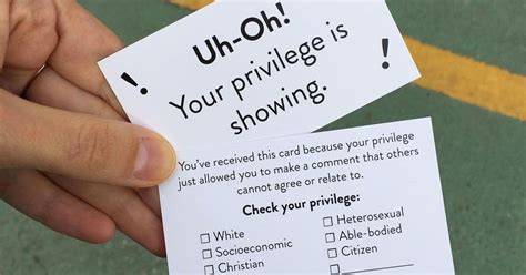 ‘check Your Privilege Cards Are The Best T