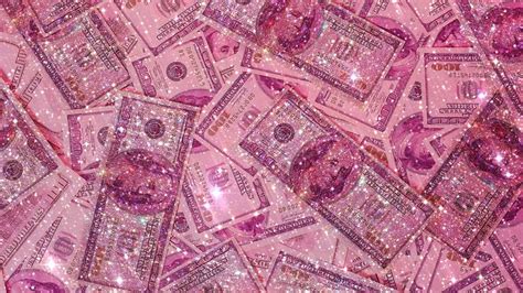 Download Baddie Aesthetic Glitter Money Wallpaper In