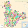 Mapa de Valladolid y provincia - Viajes y Mapas