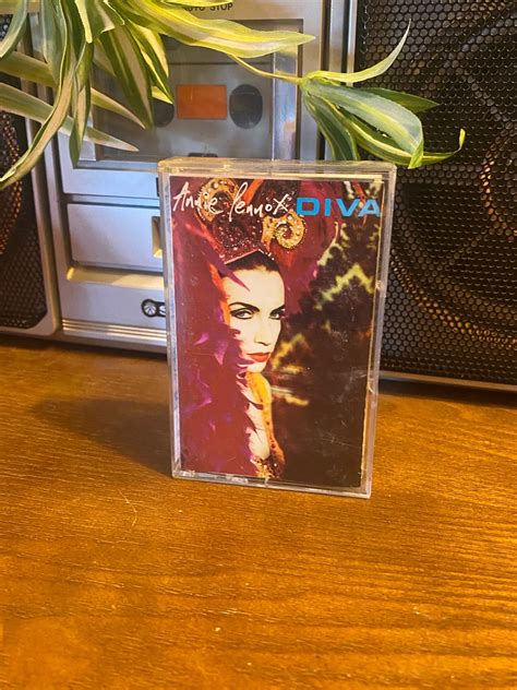 Annie Lennox Diva Cassette Tape 1992 Gently Used In Great Etsy