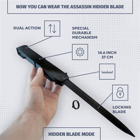 Assassin S Creed Hidden Blade For Sale Only 3 Left At 60