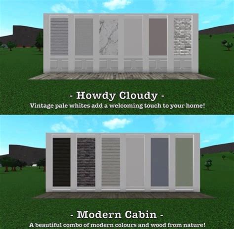 Pin By Gg 🖤 On Bloxburg Builds And Tips House Color Palettes House