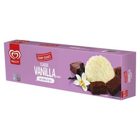 Nonton dulu baru komeng, gan! Walls Classic Vanilla Ice Cream Bar - 800ml | Grozar.pk