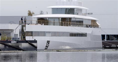 Steve Jobs Designed Yacht Launched In The Netherlands Cbs News