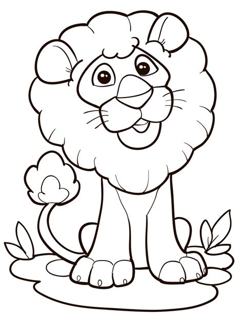 Pin De Palomita12 En Dibujos Para Colorear Leon Para Colorear