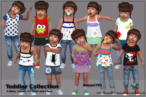 Ts4 Fashion Toddler Collection By Hoppel785