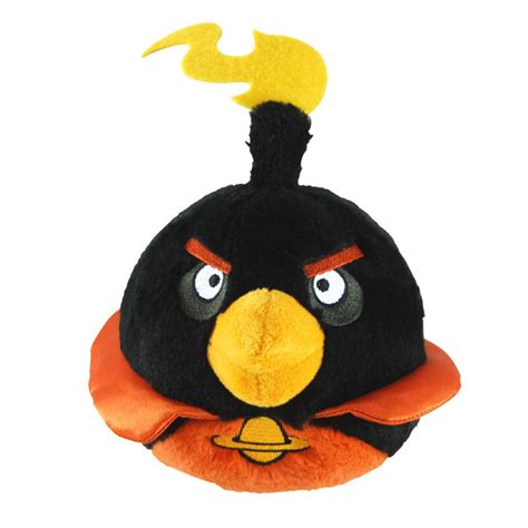 Angry Birds Space Plush Toy Black Bomber Angry Bird Plush Teddy