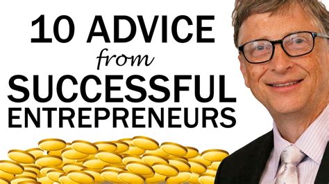 Top 10 Advice From Successful Entrepreneurs Youtube