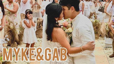 The Other Vees Myke And Gab Wedding Youtube