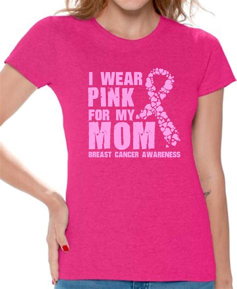 breast cancer awareness shirts breast cancer shirts for women pink ribbon cancer tshirts