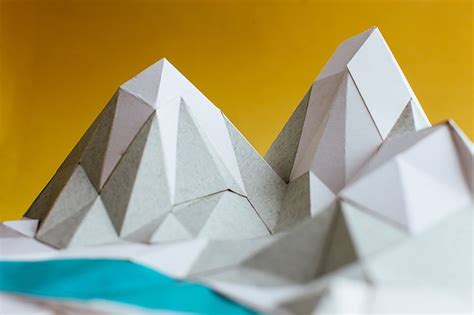Alexis Hope How To Make Almost Anything Mountain Crafts 3d Paper