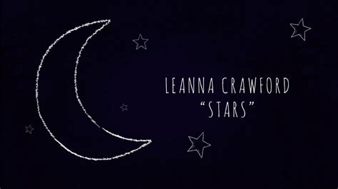 leanna crawford stars lyric video youtube music