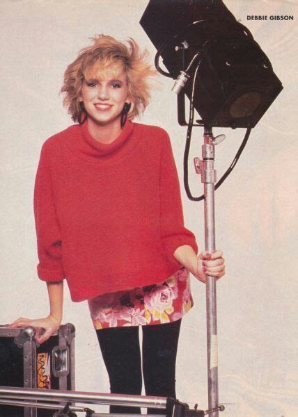 So Much 80s In This Picture Debbiegibson Debbie Gibson 80s Hair