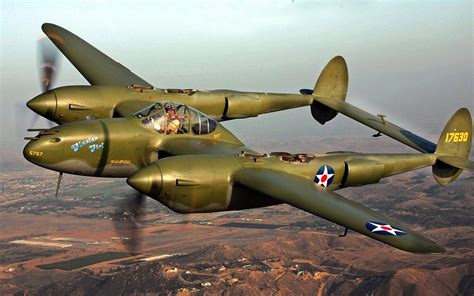 Lockheed P 38 Lightning Wallpapers Wallpaper Cave
