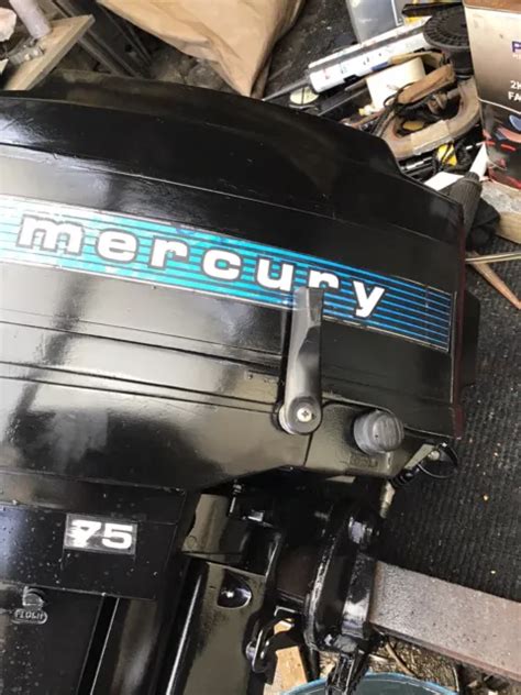 Mercury Mariner 75 Hp 2 Stroke Short Shaft Outboard 20542 Picclick