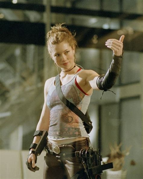 Empowering Performance By Jessica Biel In Blade Trinity