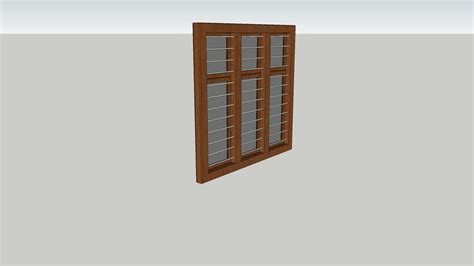 Wooden Window 3d Warehouse