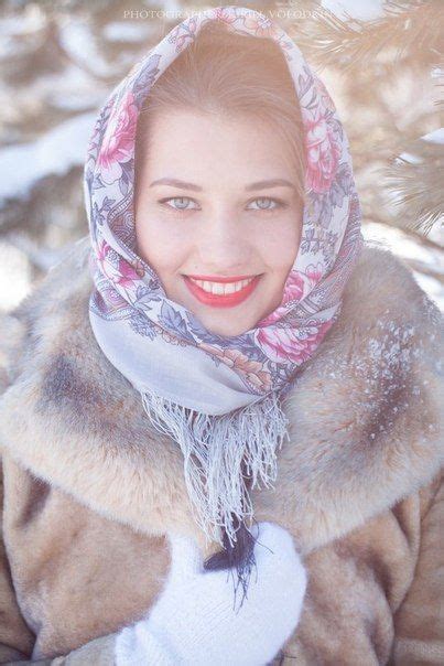 pretty girl in a russian pavlovsky posad shawl folk beauty russian shawl east fashion