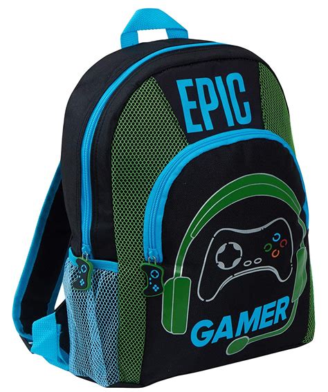 Epic Gamer Backpack Kids Teens Adults Travel School Gaming Bag Rucksack