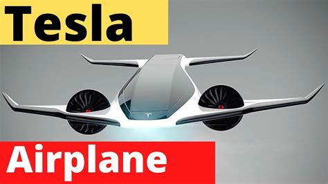 Tesla Airplane Vtol Design Student Shows Concept For A Chic Tesla