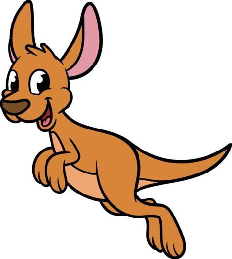 320 Cartoon Of Baby Kangaroos Stock Photos Pictures And Royalty Free