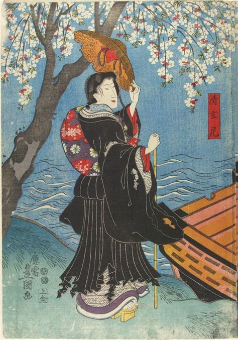 sumidagawa bairyu shinsho joshuya kinzo utagawa kunisada i vanda explore the collections