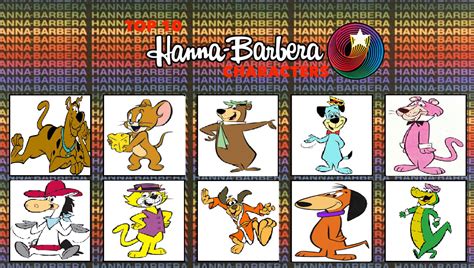 My Top 10 Favorite Hanna Barbera Characters By Cartoonstarreviews On
