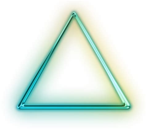 Triangle Glow Light Effect Png Clipart Png Mart